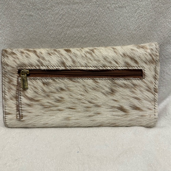 Real Cowhide Leather Snap Wallet - Picture 3 of 3